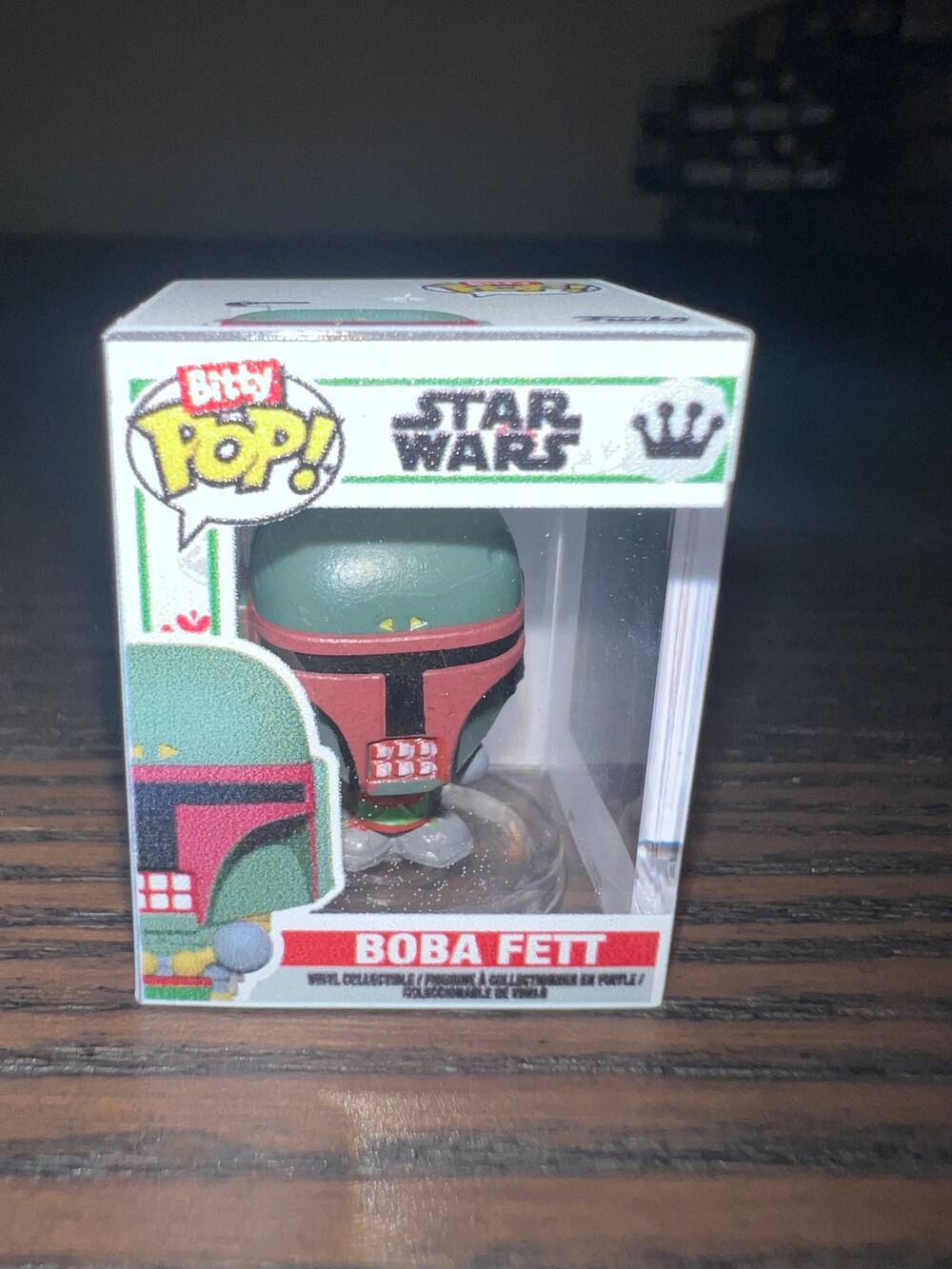 BITTY Nutcracker Boba Fett 1-Inch Funko Pop Star Wars Movies Christmas Holidays